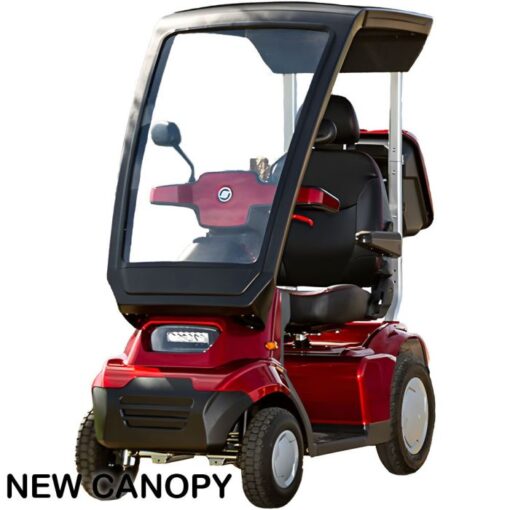 AFIKIM Afiscooter S4 With Rain Canopy Cover