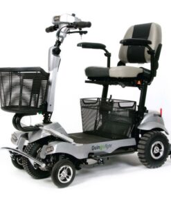Comfy Go Quingo Flyte Mobility Scooter with MK2 Self Loading Ramp