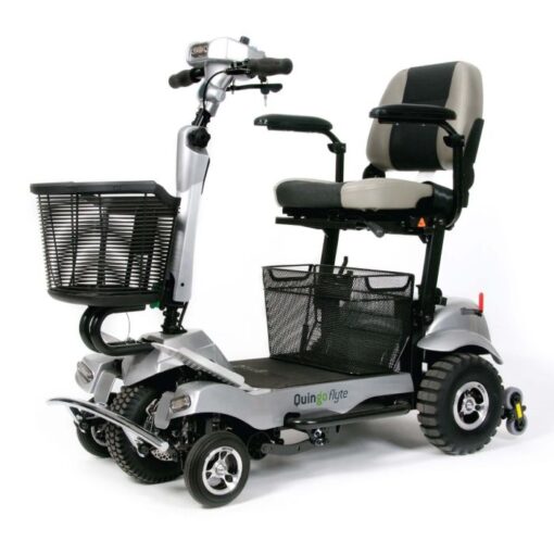 Comfy Go Quingo Flyte Mobility Scooter with MK2 Self Loading Ramp